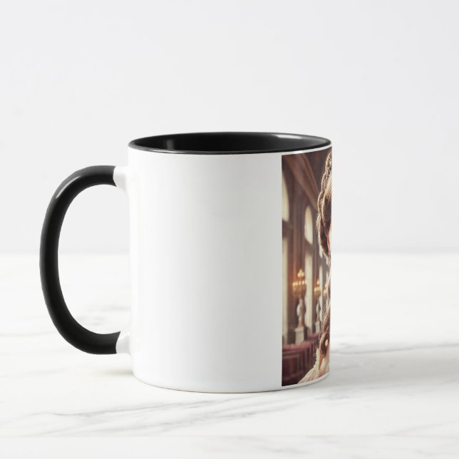 Für alle Sissi-Fans: Elegante österreichische Prin Tasse (Links)