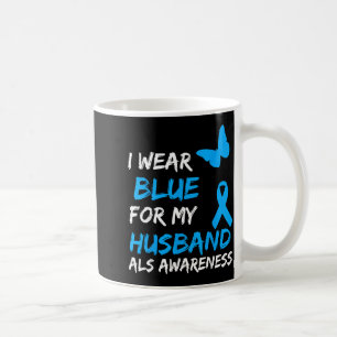 Für ALS-Bewusstsein Blauer Ehemann Kaffeetasse