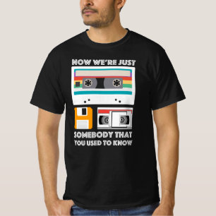 Für alte SchulTechnologie-Gerät-Liebhaber - VHS, T-Shirt