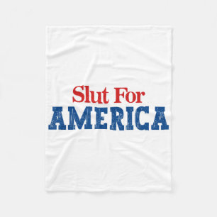 Für Amerika 4. Juli  Fleecedecke