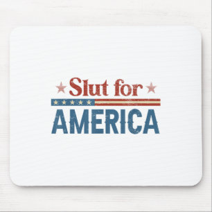 Für Amerika Lustiges 4. Juli-Shirt für Männer Frau Mousepad