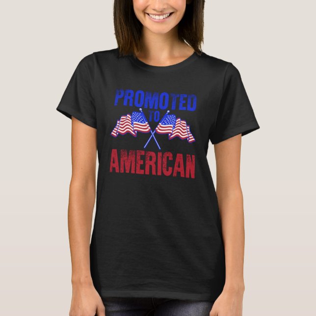 Für amerikanische Frauen USA Bürgerin Amerika F T-Shirt (Vorderseite)