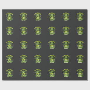 Fur-Ankenstein Lustiger Frankenstein Hund Hallowee Geschenkpapier