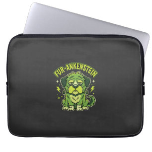 Fur-Ankenstein Lustiger Frankenstein-Hund Hallowee Laptopschutzhülle