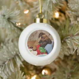 Fur Baby Personalisierte Keramik Ball Ornament