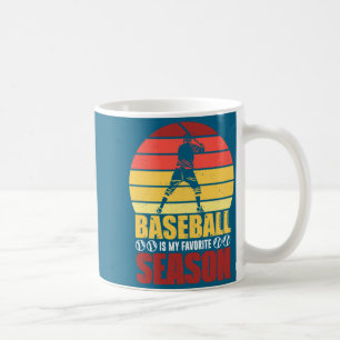 Für Baseball Lieblings-Saison-Spiel-Schläger Kaffeetasse