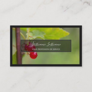Für Beerenexperten und berufliche Gärtner Visitenkarte