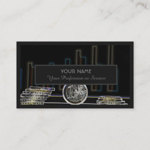 Für berufliche Banker oder Finanzexperten Visitenkarte