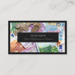 Für berufliche Banker oder Finanzexperten Visitenkarte