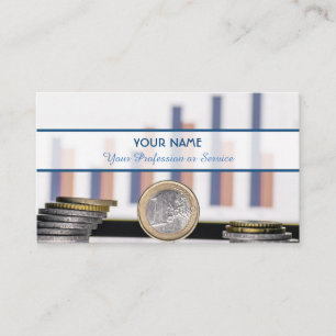 Für berufliche Banker oder Finanzexperten Visitenkarte