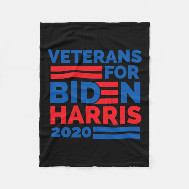 Für Biden Harris 2020 Fleecedecke (Vorderseite)