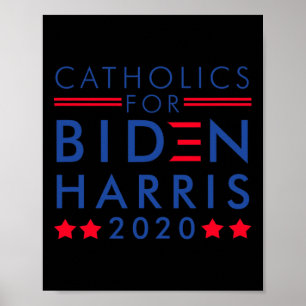 Für Biden Harris 2020 Wahlkampagne Wahlgeschenk Poster