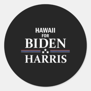 Für Biden Harris-Demokraten, die sich für die Wahl Runder Aufkleber
