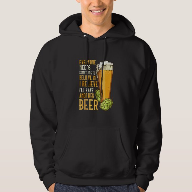 Für Biertrinker, glaube ich, werde ich noch eine B Hoodie (Vorderseite)
