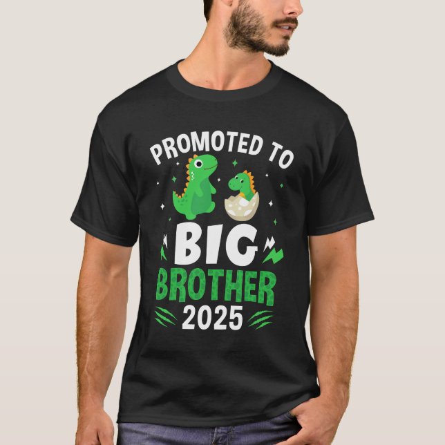 Für Big Brother 2025 Dinosaur T-Rex Boys K T-Shirt (Vorderseite)
