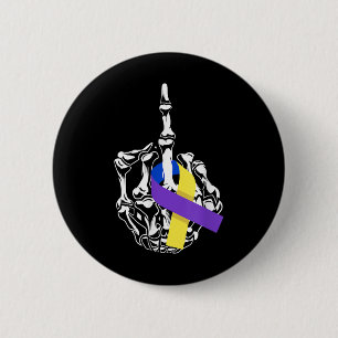 Für Blasenkrebs Mittel-Finger-Blase Button