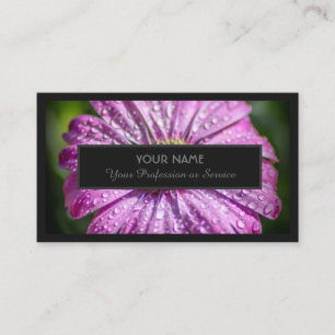 Für Blumenexperten und berufliche Floristen Visitenkarte