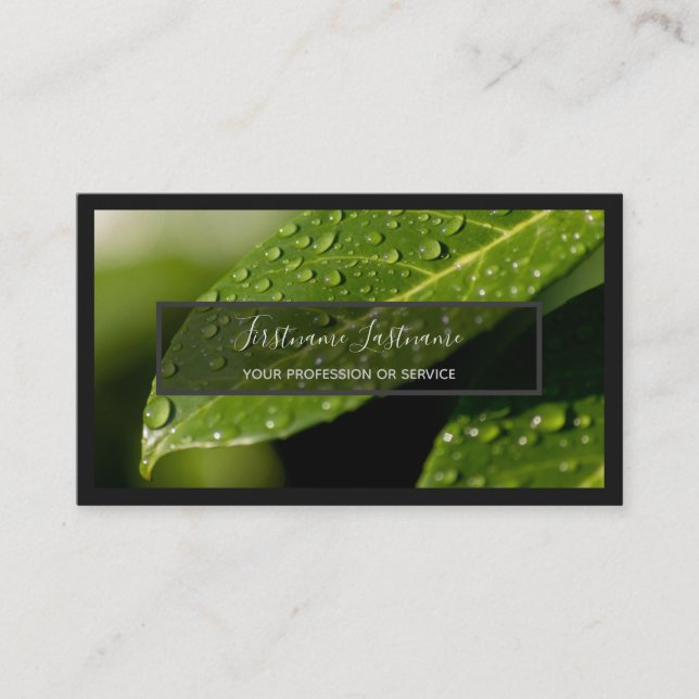 Für Blumenexperten und berufliche Floristen Visitenkarte (Vorderseite)