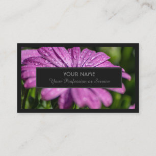 Für Blumenexperten und berufliche Floristen Visitenkarte