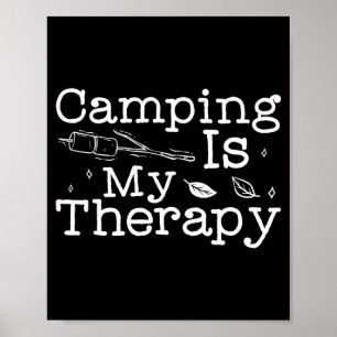 Für Camper_ Camping ist meine Therapie rv camp Män Poster