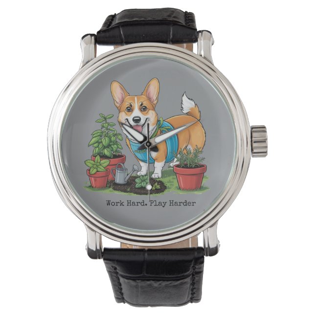 Fur-Dad Armbanduhr (Vorderseite)