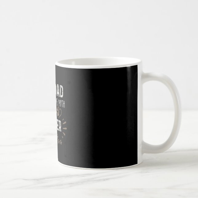Für Dad Der Mann Der Mythos Der Snack-Händler Hund Kaffeetasse (Rechts)