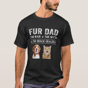 Für Dad Der Mann Der Mythos Männer   Hund Katze Va T-Shirt