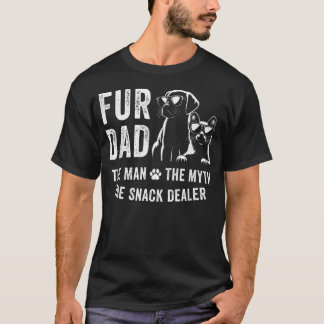 Für Dad Mann Mythos Snack Händler Vatertag Katze U T-Shirt