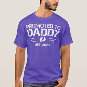 Für Daddy Est 2023 Befragung zur Retro-Schwangersc T-Shirt