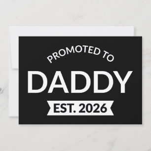 Für Daddy Est befördert. 2026 Einladung