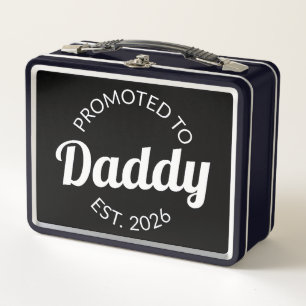Für Daddy Est befördert. 2026 Metall Brotdose