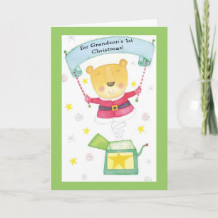 Für das 1. Weihnachten des Enkels