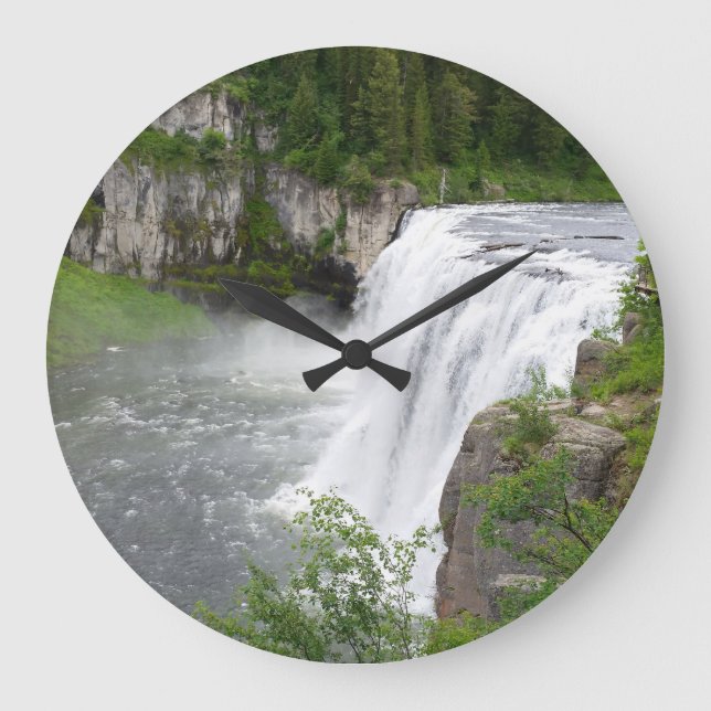 Für das Badezimmer Große Wanduhr (Vorderseite)