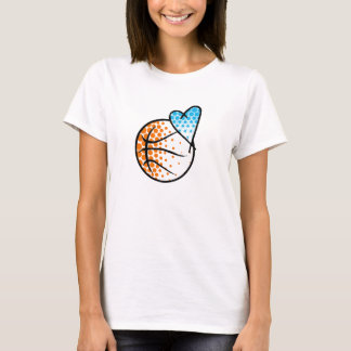 für das Herz von.. BASKETBALL T-Shirt