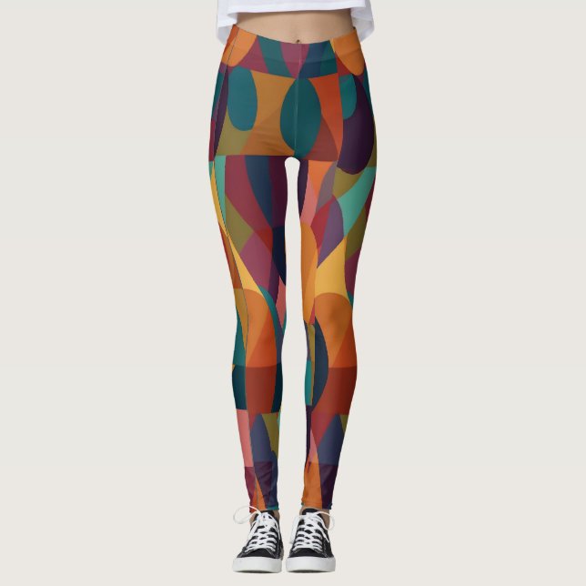 Für das Laufen? lächeln Leggings (Vorderseite)