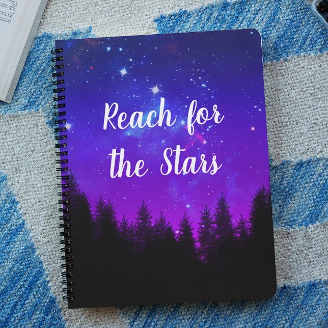 Für das Stars Galaxy Forest Notebook erreichen Notizblock (Von Creator hochgeladen)