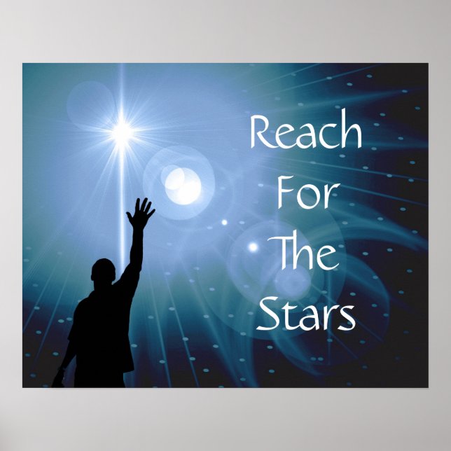 Für das Sternenplakat suchen Poster (Vorne)