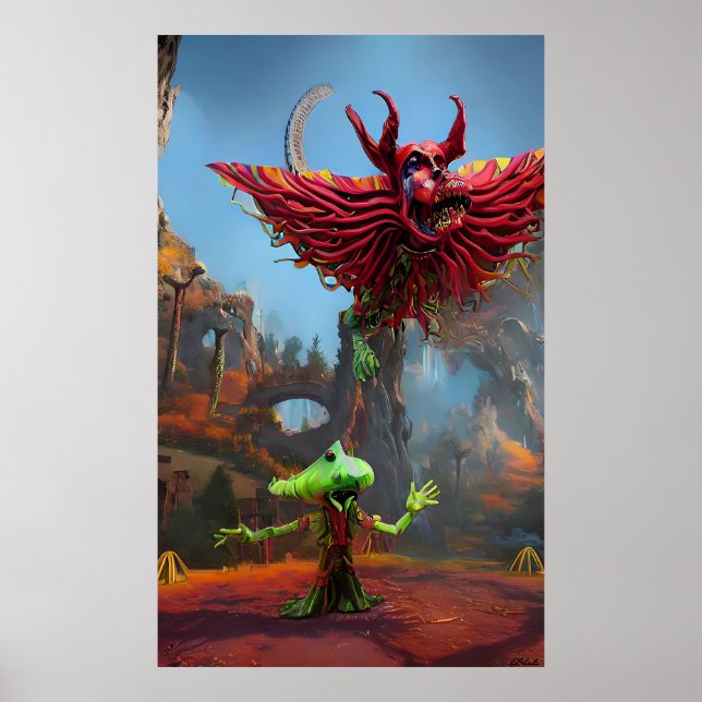 Für das Träumen Poster (Vorne)