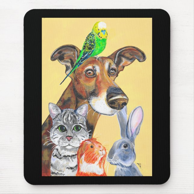 Für das Wochenenddesign gewartet Mousepad (Vorne)