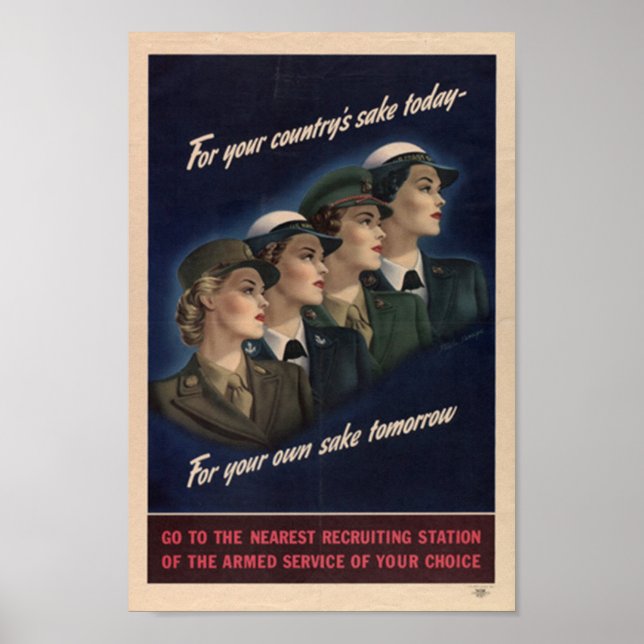 Für das Wohl Ihres Landes Poster (Vorne)