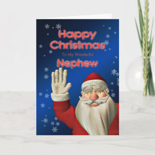 Für deinen Neffen, eine Weihnachtskarte Feiertagskarte