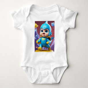 Für den Baby-Rampenschnappanzug in weißer Farbe: Baby Strampler