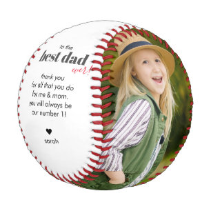 Für den besten Vater sind Sie immer unsere Nummer Baseball
