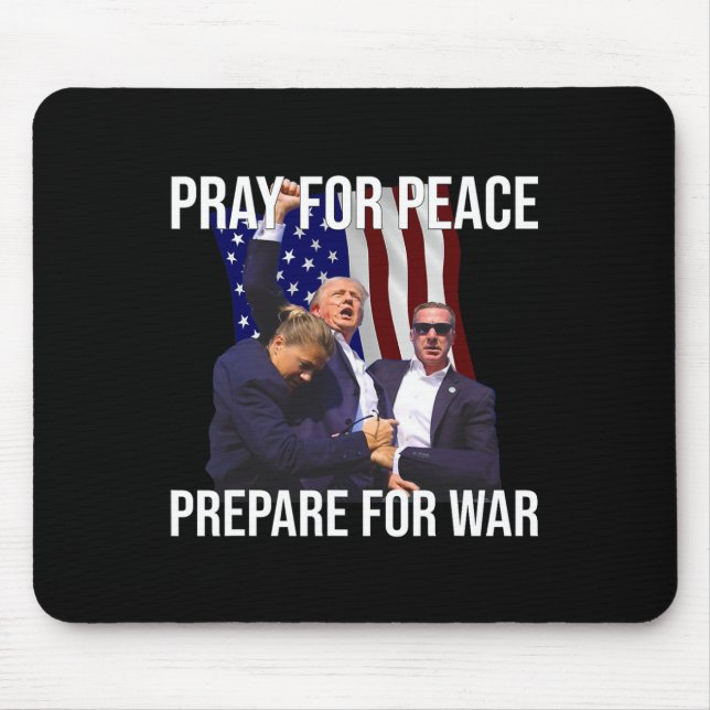 Für den Frieden Mousepad (Vorne)