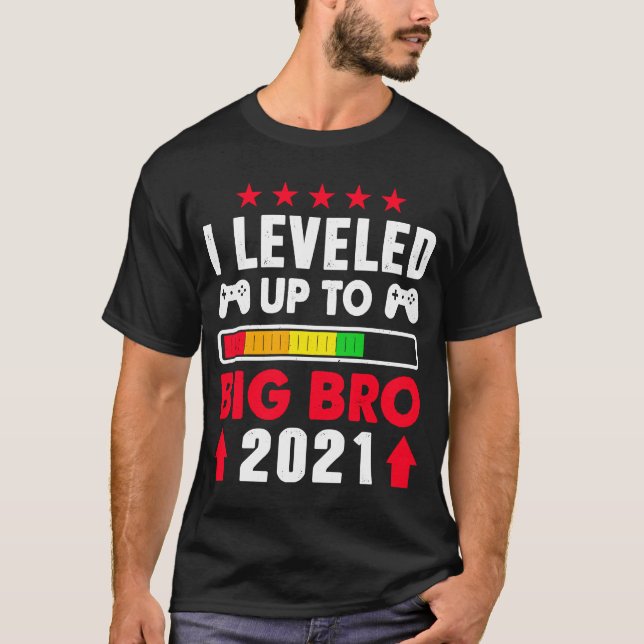 Für den großen Bruder Est 2021 in die Höhe getrieb T-Shirt (Vorderseite)