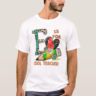 Für den Lehrer Leopard T-Shirt