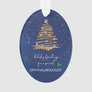 Für den Ophthalmologen Weihnachtsbaum-Individuelle Ornament