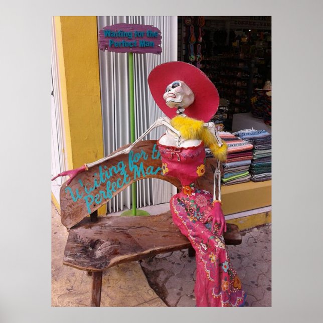 Für den perfekten Mann gewartet Poster (Vorne)