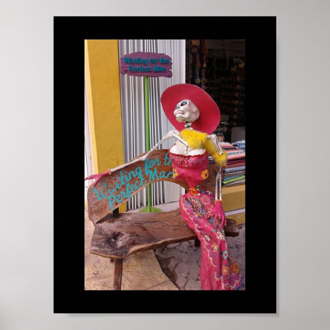 Für den perfekten Mann gewartet Poster (Vorne)