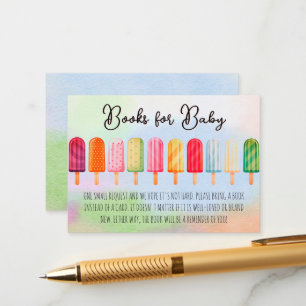 Für den Pop von Kinderbüchern bereit Begleitkarte